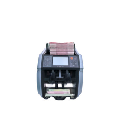 Mix Counting Money Counter And Sorter With Improved Feeding Mechanism