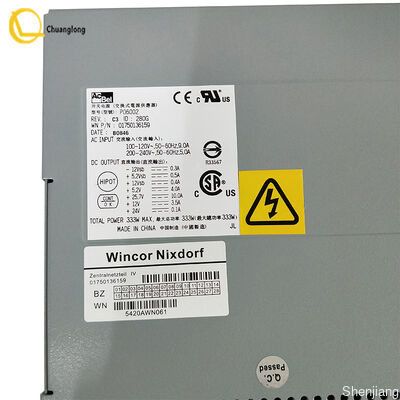 Bankomat Wincor Nixdorf PC280 Centralny zasilacz IV USB 24V 01750136159 Wincor 2050XE Zasilacz dystrybutora 1750136159