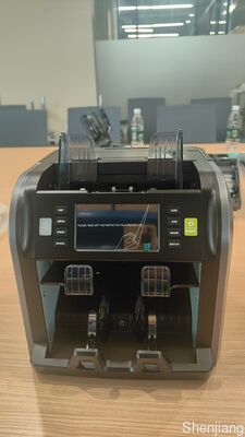 Darmowe części zamienne Inteligentny sorter banknotów 2CIS Uchwyt Akumulatorowy SJ-668L Podwójna kieszeń z numerem seryjnym