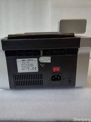 JUNUO C05 bankomat Detektor pieniędzy Czarny z wyświetlaczem LED