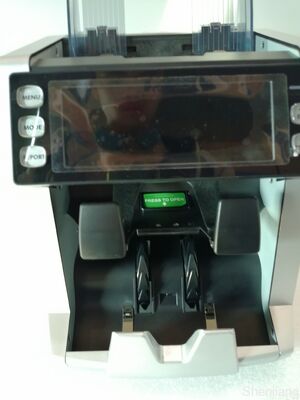 1+1 Kieszonkowa maszyna do sortowania banknotów Licznik pieniędzy Detektor Czarny z wyświetlaczem LED LK22025060003