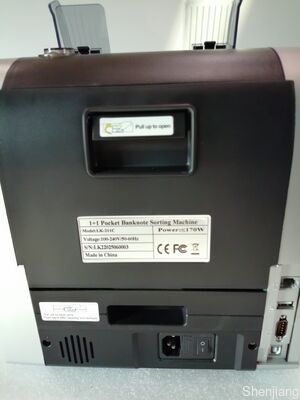 1+1 Kieszonkowa maszyna do sortowania banknotów Licznik pieniędzy Detektor Czarny z wyświetlaczem LED LK22025060003