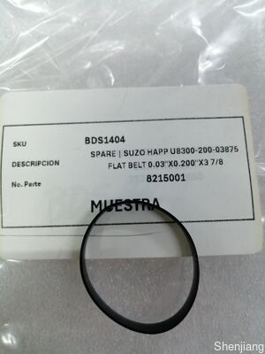 MEI 8215001 SPARE SUZ0 HAPP U8300-200-03875 FLAT BELT 0.03"X0.200"X37/8 for MEI Cashbox
