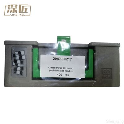 2040000217 NCR Zamknięty zbiornik do czyszczenia pokrywający z blokadą i uchwytem Części maszyny do bankomatu NCR S1 Kaseta odrzucona 4450693308 445-0693308