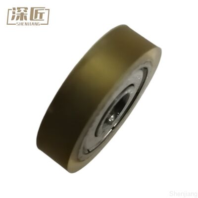 Glory GFD800D Rubber Coated Bearing Roller GFS100 GFS120 GFS220 UW52C Rubber Coated Bearing Roller for Currency Sorter Machine