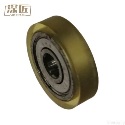 Glory GFD800D Rubber Coated Bearing Roller GFS100 GFS120 GFS220 UW52C Rubber Coated Bearing Roller for Currency Sorter Machine