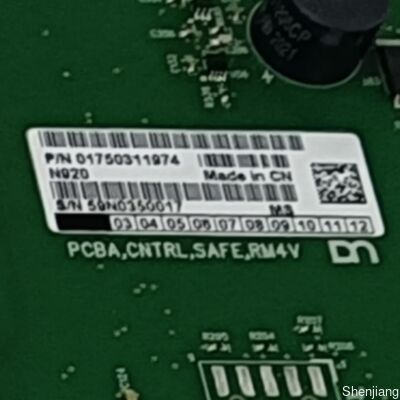 Diebold Nixdorf 200 dolna tablica sterowania. PCBA CNTRL SAFE RM4V OEM część 01750311974